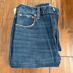 Abercrombie & Fitch Straight Leg Blue Denim Jeans